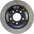 127.45074L by CENTRIC - Slotted Drilled Rotor