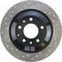 127.45074R by CENTRIC - Slotted Drilled Rotor