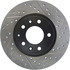 127.45075L by CENTRIC - Slotted Drilled Rotor