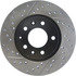 127.45075R by CENTRIC - Slotted Drilled Rotor