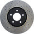 127.45078R by CENTRIC - Sport Drilled & Slotted Rotor, Right