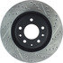 127.45080L by CENTRIC - Slotted Drilled Rotor