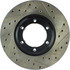 127.46025L by CENTRIC - Slotted Drilled Rotor