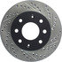 127.46039L by CENTRIC - Slotted Drilled Rotor