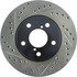 127.47010R by CENTRIC - Slotted Drilled Rotor