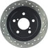 Centric 127.47011CL Disc Brake Rotor Sportstop Cryo Drilled & Slotted Rotor, Left