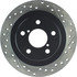 127.47011L by CENTRIC - Slotted Drilled Rotor