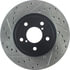 Centric 127.47012CR Disc Brake Rotor Sportstop Cryo Drilled & Slotted Rotor, Right