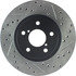 127.47012L by CENTRIC - Slotted Drilled Rotor