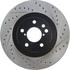127.47018CL by CENTRIC - Sportstop Cryo Drilled & Slotted Rotor, Left
