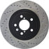 127.47021CL by CENTRIC - Sportstop Cryo Drilled & Slotted Rotor, Left