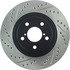 127.47021R by CENTRIC - Slotted Drilled Rotor