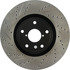 127.47022R by CENTRIC - Slotted Drilled Rotor