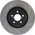 127.47024L by CENTRIC - Slotted Drilled Rotor