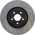 127.47024R by CENTRIC - Slotted Drilled Rotor