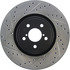 127.47024R by CENTRIC - Sport Drilled & Slotted Rotor, Right