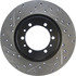 127.46040R by CENTRIC - Slotted Drilled Rotor