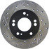 127.46042R by CENTRIC - Slotted Drilled Rotor