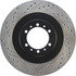 127.46051R by CENTRIC - Slotted Drilled Rotor