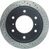 127.46063L by CENTRIC - Slotted Drilled Rotor