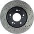 127.46068L by CENTRIC - Slotted Drilled Rotor