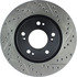 127.46068L by CENTRIC - Sport Drilled & Slotted Rotor, Left