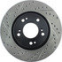 127.46068R by CENTRIC - Slotted Drilled Rotor