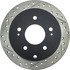 127.46069R by CENTRIC - Slotted Drilled Rotor