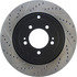 127.46075CR by CENTRIC - Sportstop Cryo Drilled & Slotted Rotor, Right