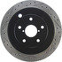 127.47028R by CENTRIC - Slotted Drilled Rotor