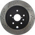 127.47030R by CENTRIC - Slotted Drilled Rotor