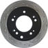 127.50009L by CENTRIC - Slotted Drilled Rotor