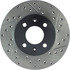 127.50015L by CENTRIC - Slotted Drilled Rotor