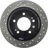 127.50029R by CENTRIC - Sport Drilled & Slotted Rotor, Right