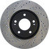 127.51020R by CENTRIC - Slotted Drilled Rotor