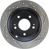 127.51037L by CENTRIC - Slotted Drilled Rotor