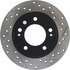 127.51043L by CENTRIC - Slotted Drilled Rotor