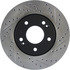 127.51044L by CENTRIC - Slotted Drilled Rotor
