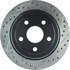 127.58007L by CENTRIC - Slotted Drilled Rotor