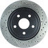 127.58009L by CENTRIC - Slotted Drilled Rotor