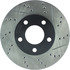 127.61041L by CENTRIC - Slotted Drilled Rotor