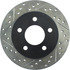 127.61042R by CENTRIC - Slotted Drilled Rotor