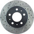 127.61047R by CENTRIC - Slotted Drilled Rotor