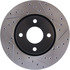 127.61056L by CENTRIC - Slotted Drilled Rotor
