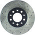 127.61057L by CENTRIC - Slotted Drilled Rotor