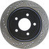 127.61073R by CENTRIC - Slotted Drilled Rotor