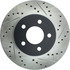 127.61085L by CENTRIC - Slotted Drilled Rotor