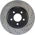 127.61086L by CENTRIC - Slotted Drilled Rotor
