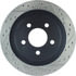 Centric 127.61087CL Disc Brake Rotor Sportstop Cryo Drilled & Slotted Rotor, Left