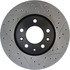 127.61088L by CENTRIC - Slotted Drilled Rotor